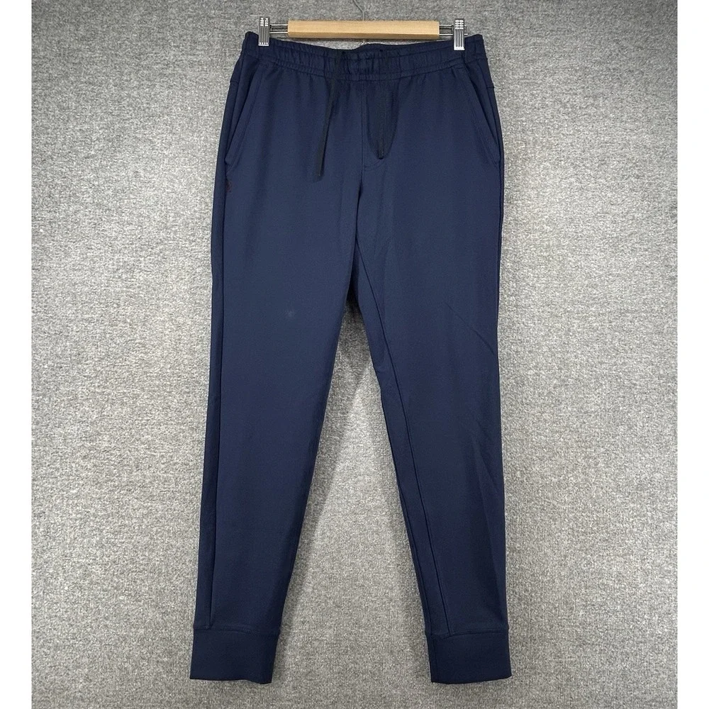 Rhone Spar Tactel Joggers Pants Men Size Small Blue Performance Stretch 100021